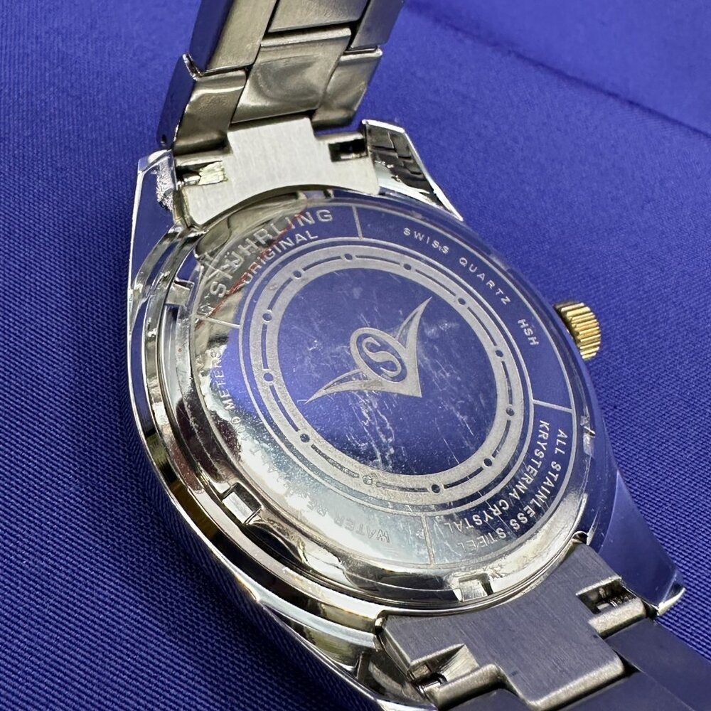 Stuhrling Original Mens Ascot Analog Swiss Watch - Picture 5 of 15